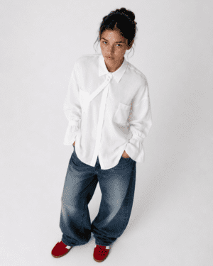 Oversized Midi-Shirt